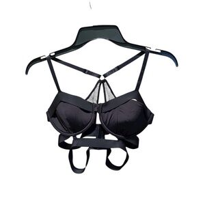 True & Co Entwined Bra in Black Large